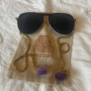 My Willows sunglasses with amethysts